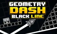 Geometry Dash Black Line icon